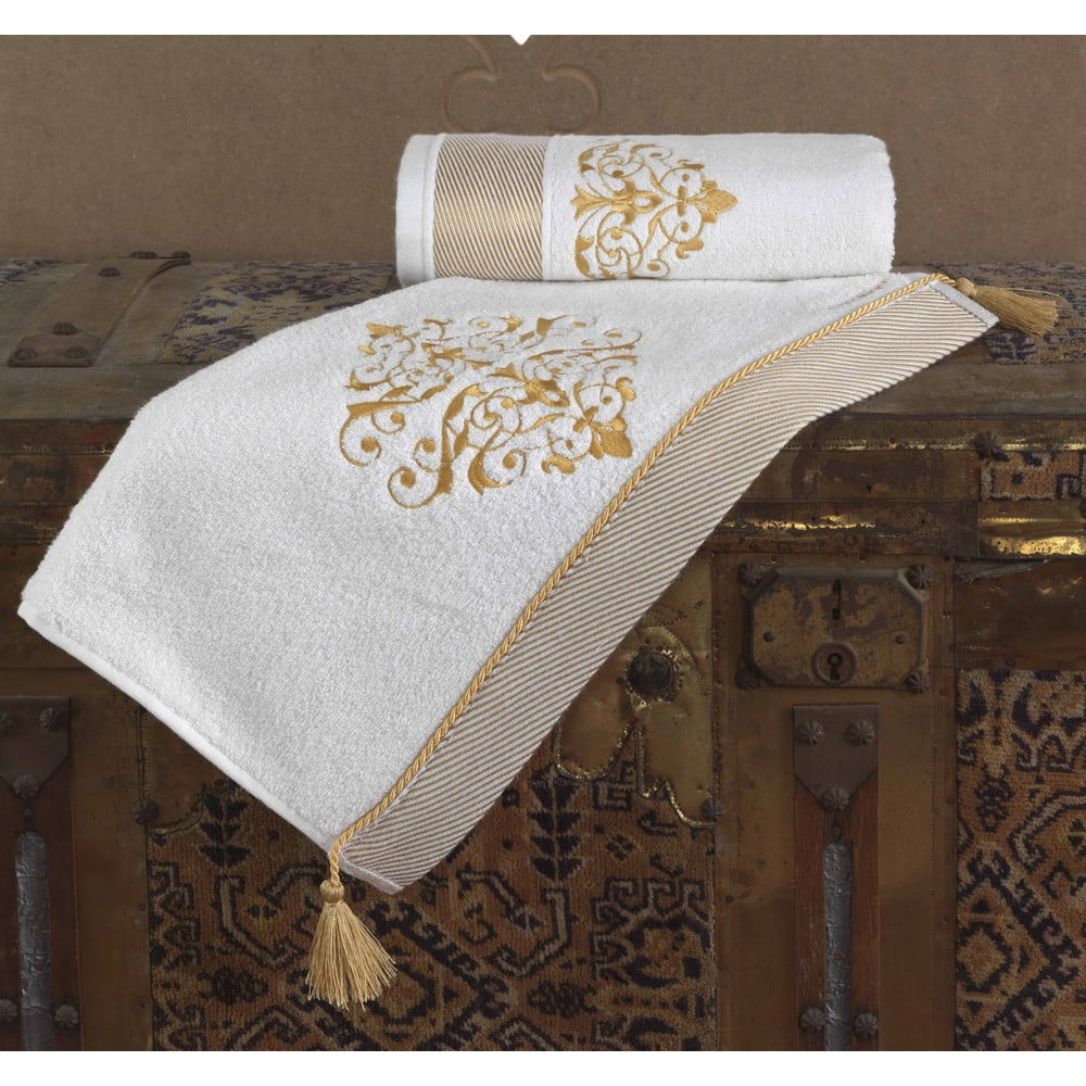 Ręcznik Ottoman Organic Cream, 50x90 cm
