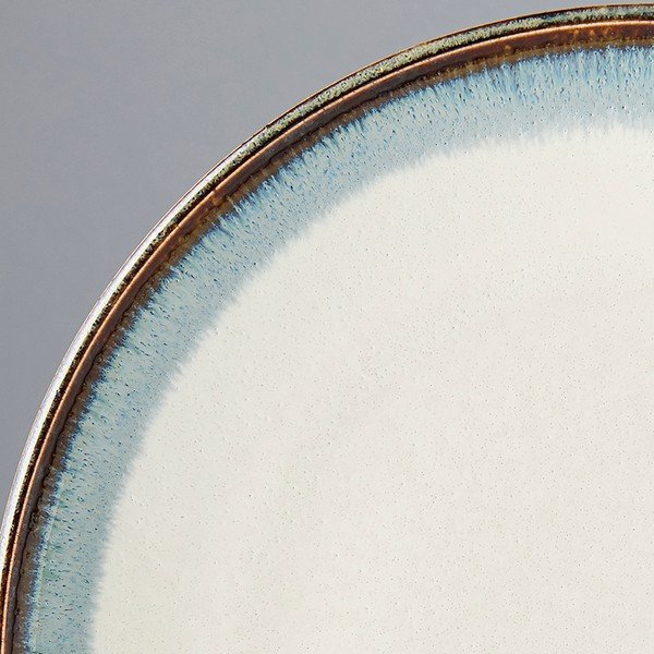 Biały talerz ceramiczny MIJ Aurora, ø 25 cm-image-2