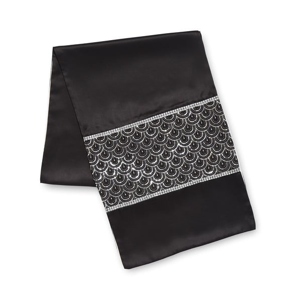 Bieżnik z mikrosatyny 32x220 cm Deco Sequin – Catherine Lansfield-image-2