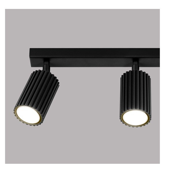 Czarna lampa punktowa 6,5x45 cm Gleam – Sollux-image-1