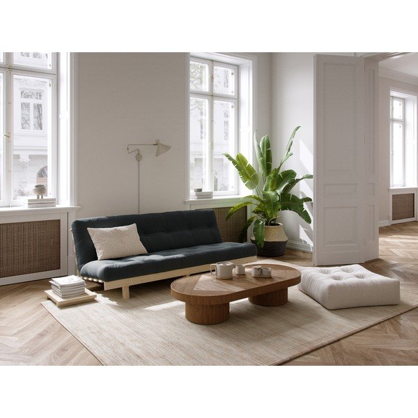 Sofa rozkładana Karup Design Lean Raw Navy-image-1