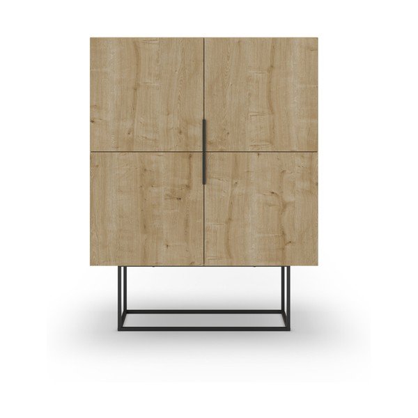 Szafka w dekorze dębu 100x130 cm Titan – Marckeric