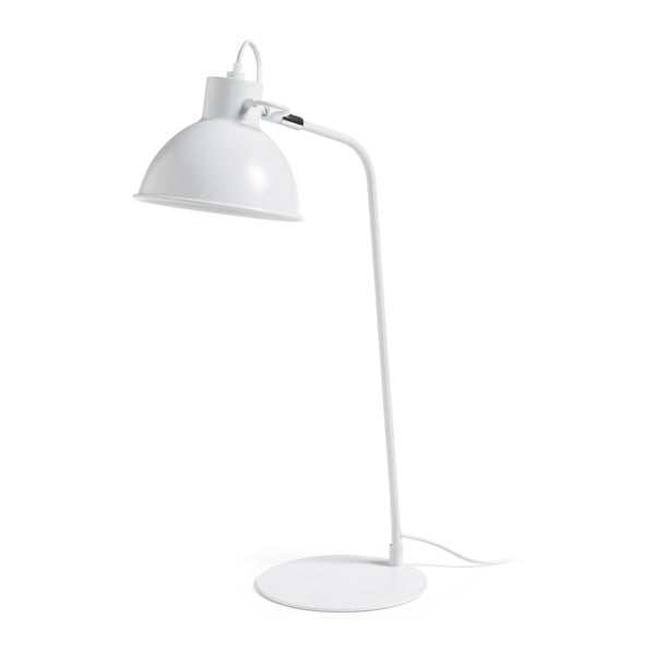 Biała lampa stołowa La Forma Odalis