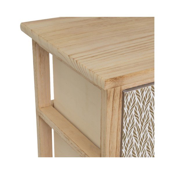 Wysoka komoda z litego drewna paulowni 40x73 cm – Casa Selección-image-2