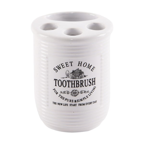 Ceramiczny kubek na szczoteczki i pastę do zębów Orion Sweet Home