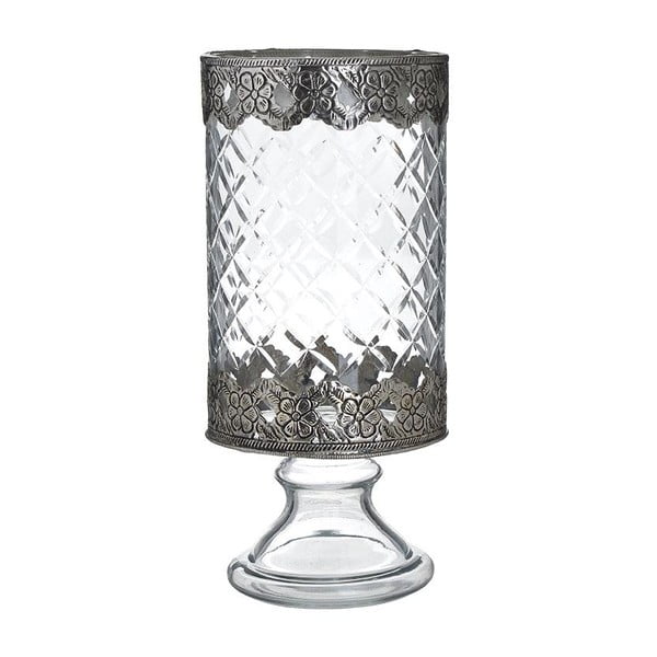 Świecznik szklany InArt Vintage