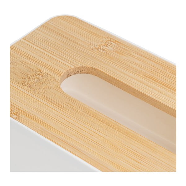 Plastikowo-bambusowy pojemnik na chusteczki – Casa Selección-image-2