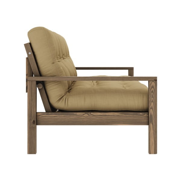 Musztardowa rozkładana sofa 205 cm Knob – Karup Design-image-4