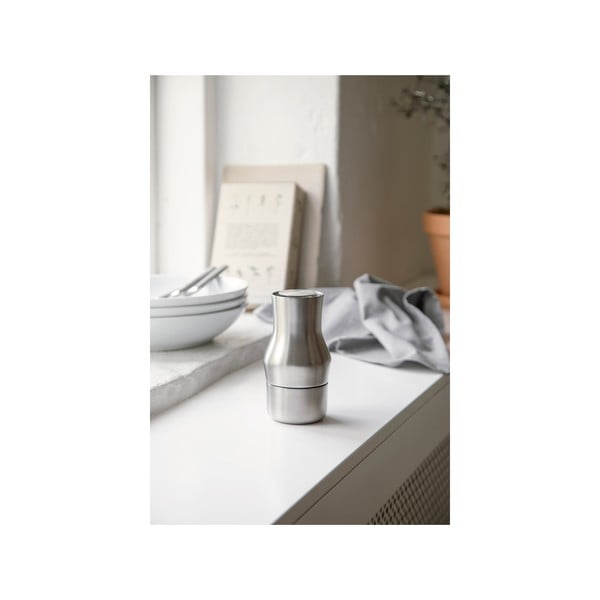 Młynek ze stali nierdzewnej w kolorze matowego srebra Dorotea – Gense-image-1