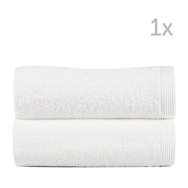Biały ręcznik kąpielowy Sorema New Plus, 50 x 100 cm