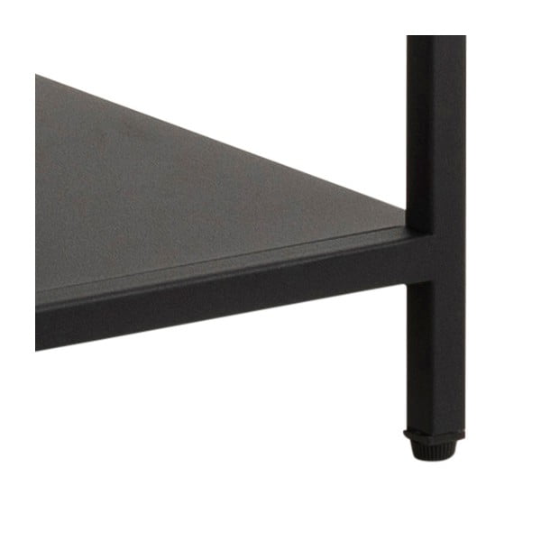 Czarny metalowy regał 80x86 cm Newcastle – Actona-image-4