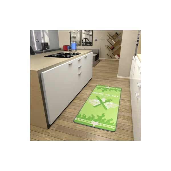 Dywan kuchenny Born To Eat, 67x180 cm-image-1