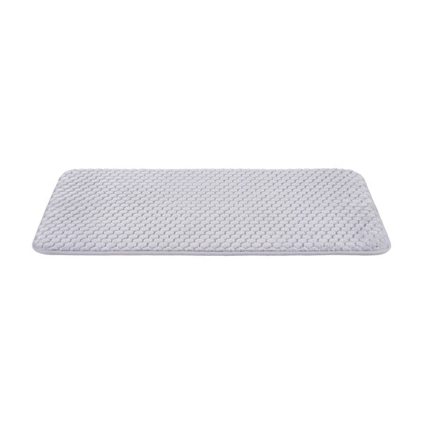 Biały dywanik łazienkowy z pianki z pamięcią kształtu 50x80 cm Tundra – Wenko