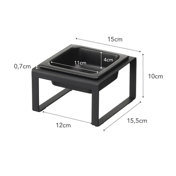 Ceramiczna miska dla zwierząt z podstawką Tower – YAMAZAKI-image-4