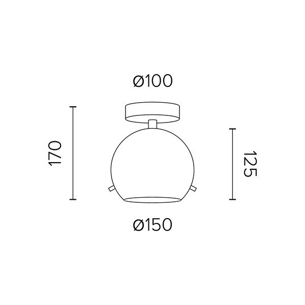 Biała matowa lampa sufitowa Sotto Luce MYOO-image-2