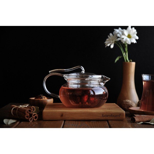 Szklany dzbanek do herbaty Cinnamon, 600 ml-image-2