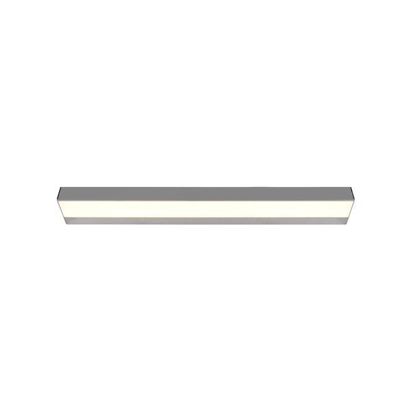 Kinkiet LED w kolorze błyszczącego srebra (dł. 60 cm) Rocco – Trio-image-2