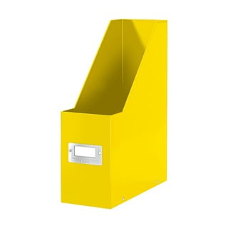 Żółty pojemnik na dokumenty Leitz Office