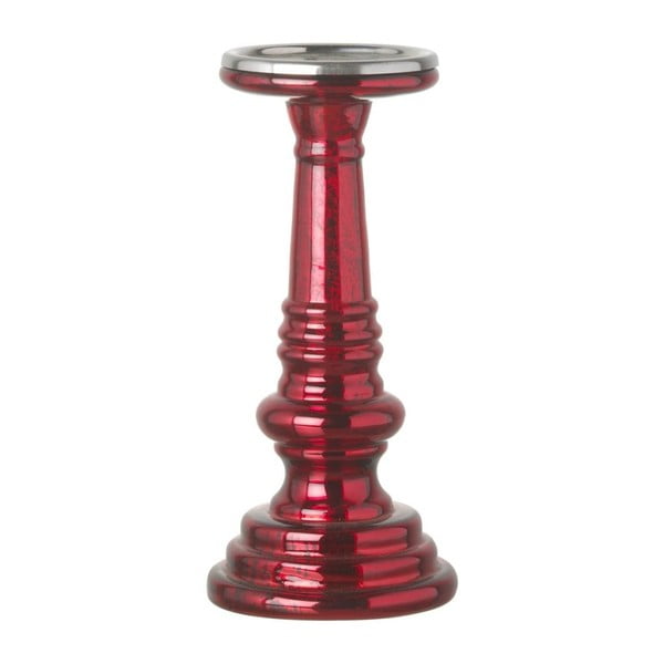 Czerwony świecznik Parlane Joyful, 23 cm