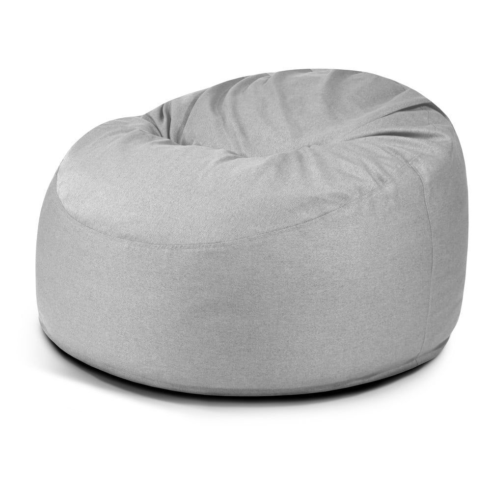 Jasnoszary worek do siedzenia Om 110 – SLOWDOWN