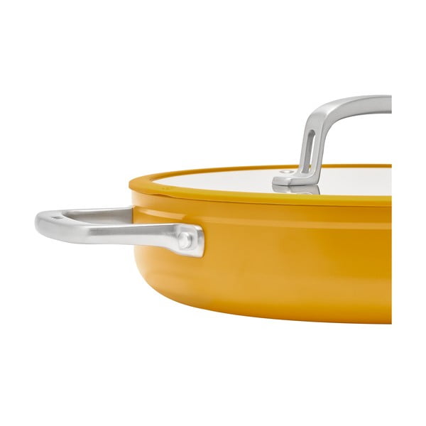 Patelnia z pokrywką/z powłoką ceramiczną ø 28 cm tegame Meda 3.0 – FABINI-image-4