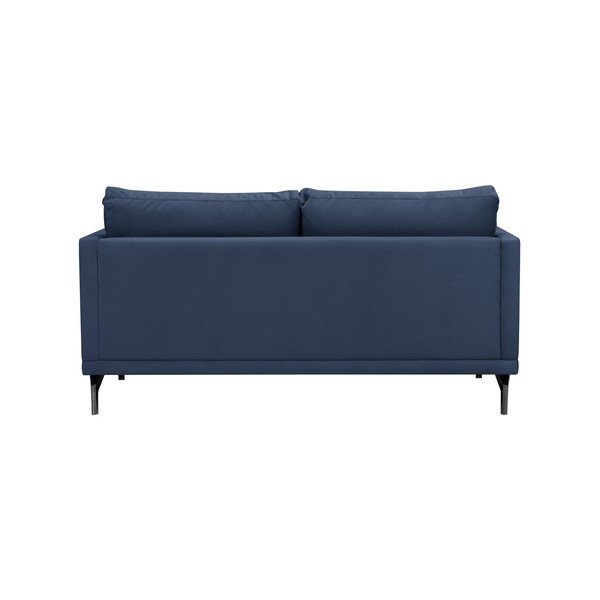Ciemnoniebieska sofa z czarną konstrukcją Windsor & Co Sofas Jupiter-image-3