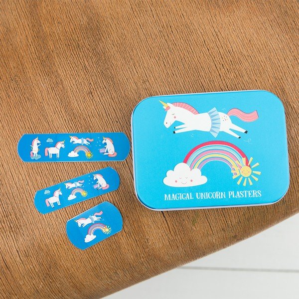 Zestaw 30 plastrów w pojemniku Rex London Magical Unicorn-image-1