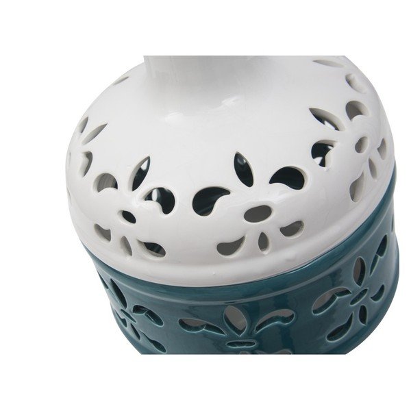 Niebiesko-biały wazon porcelanowy Mauro Ferretti Basso-image-1