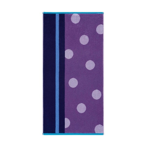 Ręcznik Punkte Purple, 70x140 cm