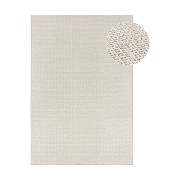 Kremowobeżowy dywan odpowiedni na zewnątrz Elle Decoration Secret Millau, 140x200 cm
