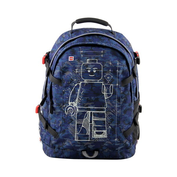 Niebieski plecak dziecięcy LEGO® Tech Teen