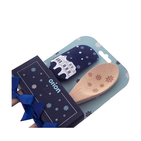 Drewniany zestaw przyborów kuchennych 2 szt. – Orion-image-2