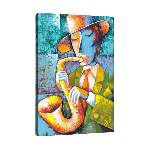 Obraz Tablo Center Saxophone, 50x70 cm