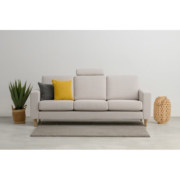 Beżowa sofa 217 cm Focus – Scandic-image-1