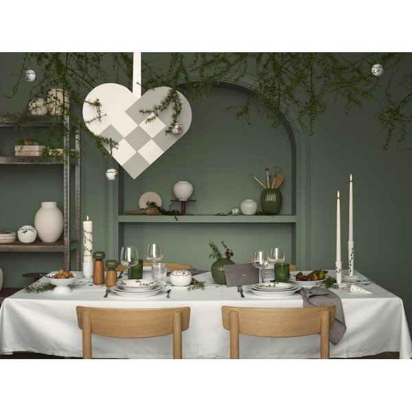 Biała porcelanowa miska ze świątecznym motywem Hammershøi – Kähler Design-image-3