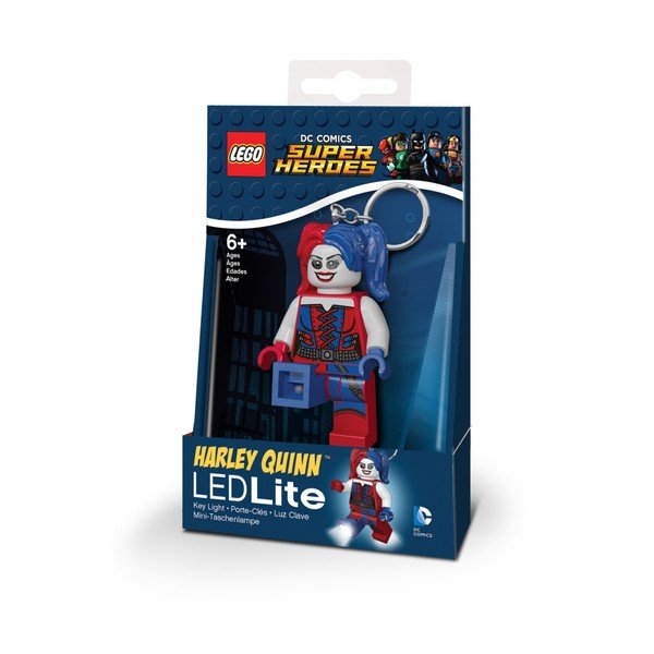Świecący brelok LEGO® DC Super Heroes Harley Quinn-image-1