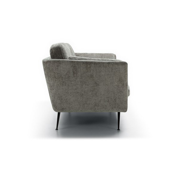 Szara aksamitna sofa 220 cm Mynta – Sits-image-3