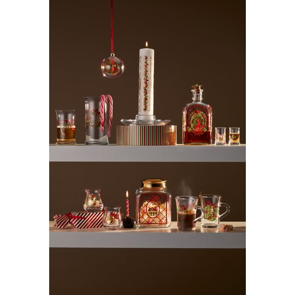 Szklana ręcznie dmuchana bombka ø 8 cm Annual Christmas Bauble 2025 – Holmegaard-image-2