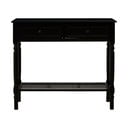 Czarna konsola 33x91 cm Heritage – Premier Housewares