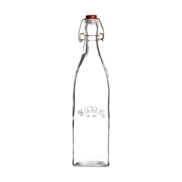 Butelka z plastikowym zamknięciem Kilner, 1 l