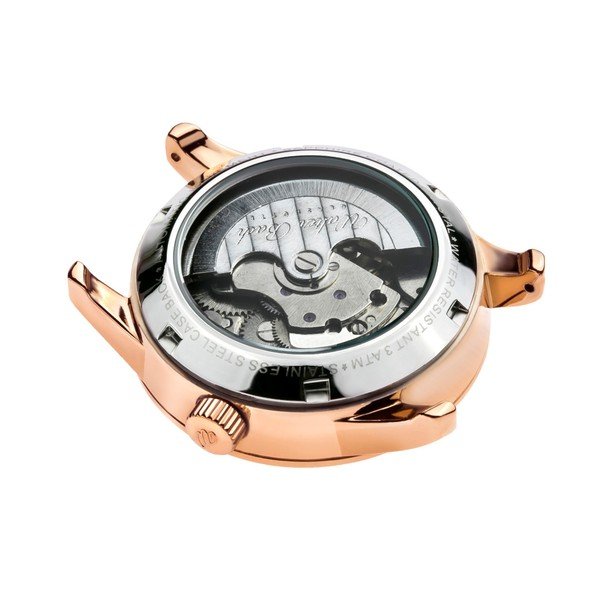 Damski zegarek z białym paskiem ze skóry naturalnej Walter Bach Union-image-3