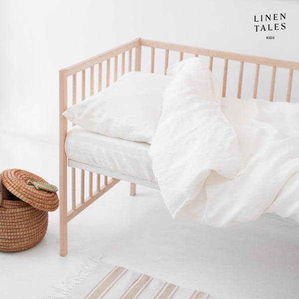 Lniana pościel dziecięca jednoosobowa 140x200 cm – Linen Tales-image-3