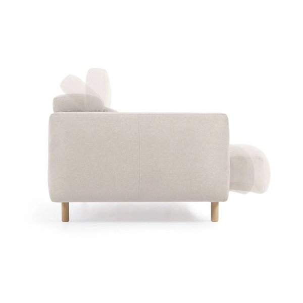 Beżowa sofa 215 cm Singa − Kave Home-image-2