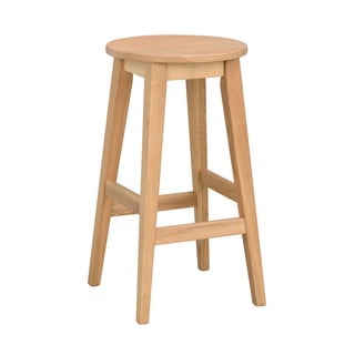 Naturalne hokery z drewna dębowego zestaw 2 szt. 65 cm Austin – Rowico