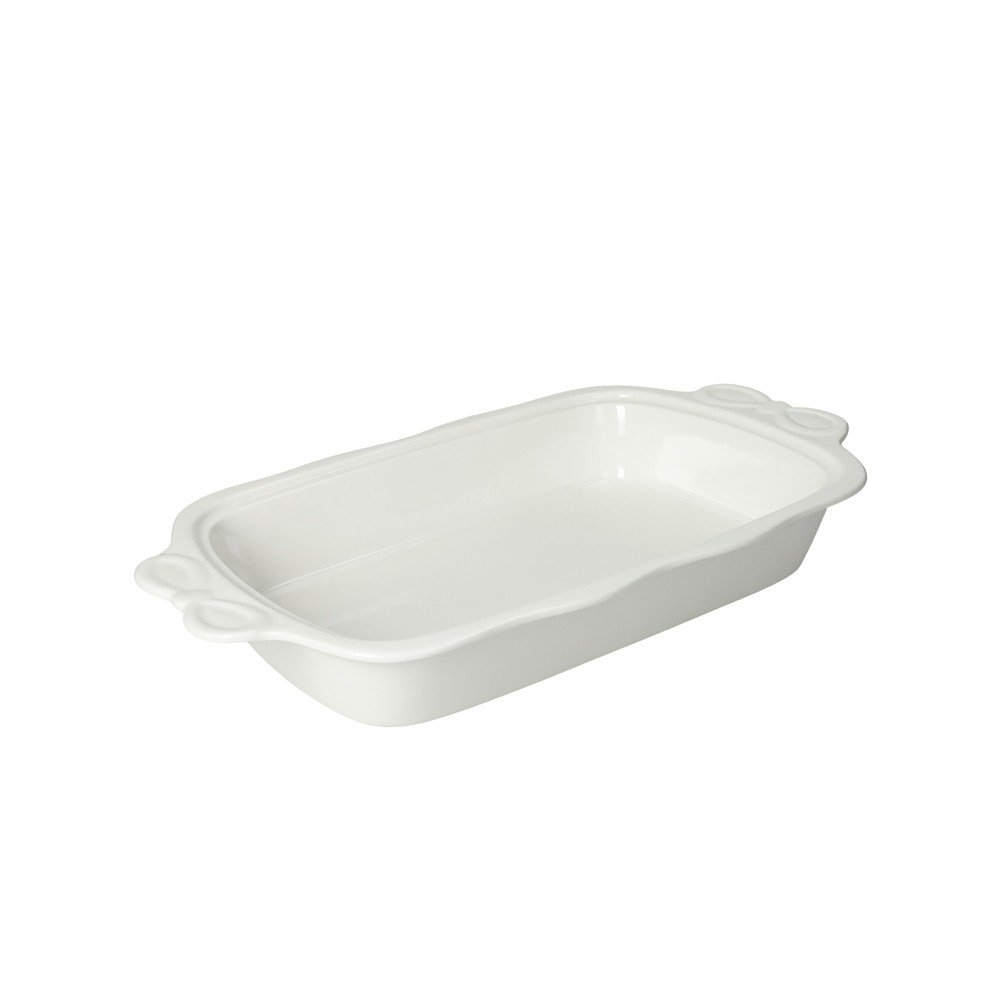 Naczynie do zapiekania new bone china 23x37,5 cm Fiocco – Brandani