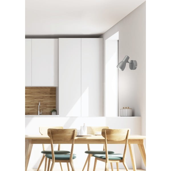 Kinkiet w kolorze matowego srebra Picardo – Candellux Lighting-image-1