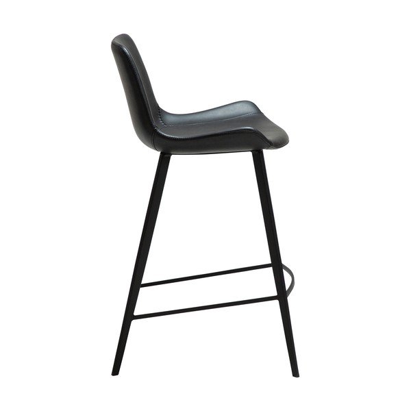 Czarny hoker (wysokość siedziska 65 cm) Hype – DAN-FORM Denmark-image-2
