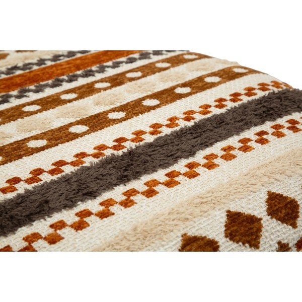 Brązowy/beżowy puf Ethnic  – Mauro Ferretti-image-3