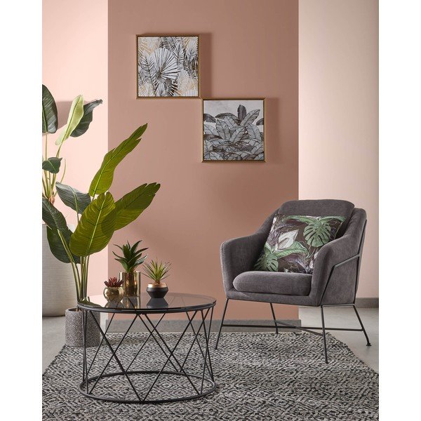 Szary fotel Brida – Kave Home-image-1