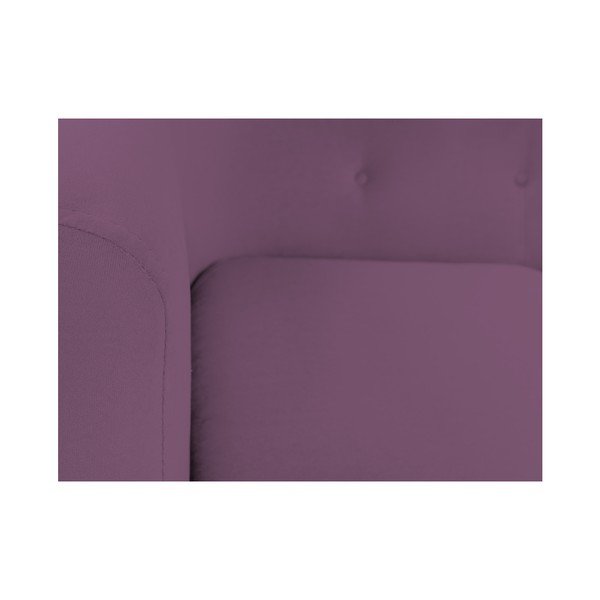 Fioletowy fotel Kooko Home Love-image-1
